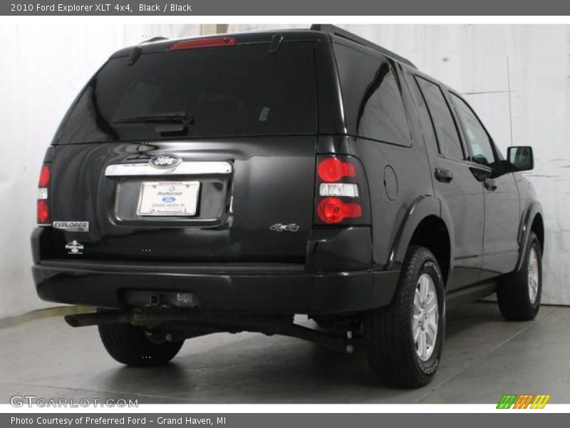 Black / Black 2010 Ford Explorer XLT 4x4