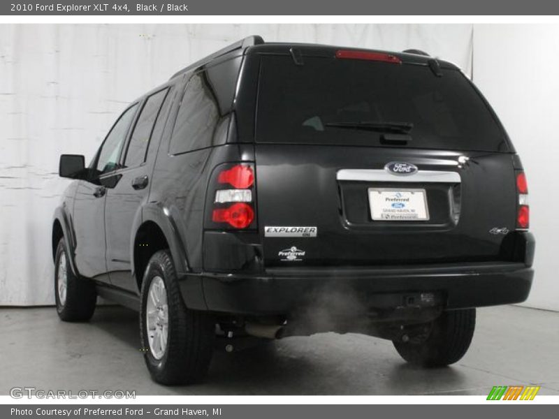 Black / Black 2010 Ford Explorer XLT 4x4