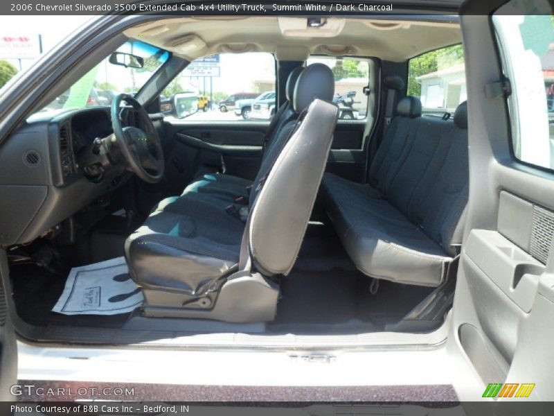 Summit White / Dark Charcoal 2006 Chevrolet Silverado 3500 Extended Cab 4x4 Utility Truck