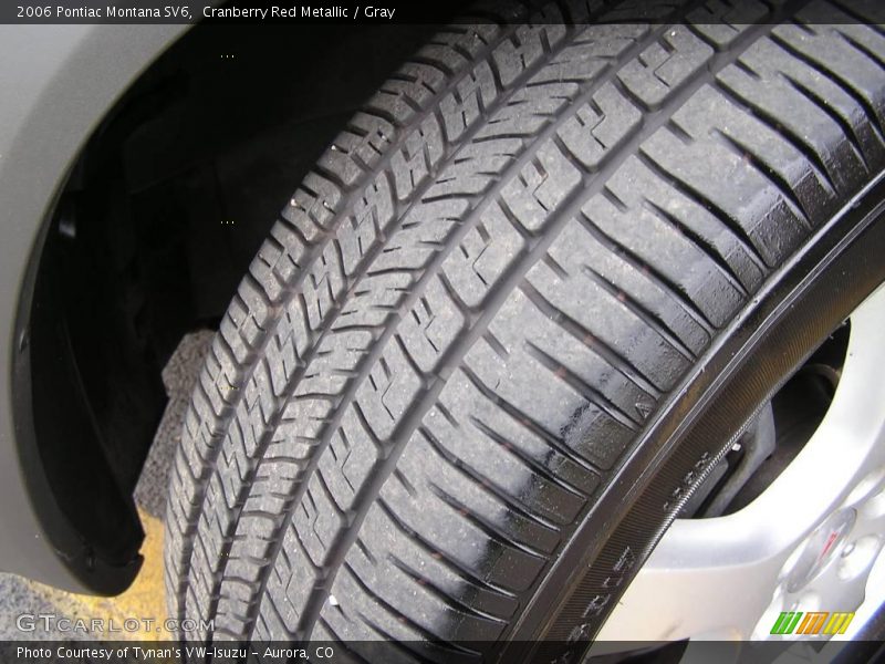 Cranberry Red Metallic / Gray 2006 Pontiac Montana SV6
