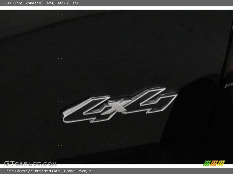 Black / Black 2010 Ford Explorer XLT 4x4