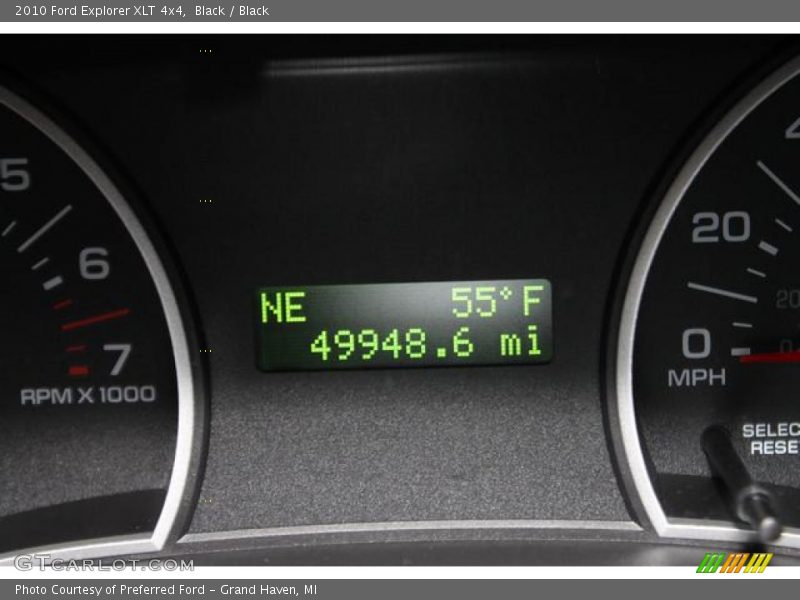 Black / Black 2010 Ford Explorer XLT 4x4