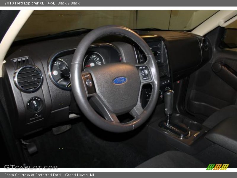 Black / Black 2010 Ford Explorer XLT 4x4