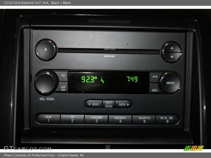 Audio System of 2010 Explorer XLT 4x4