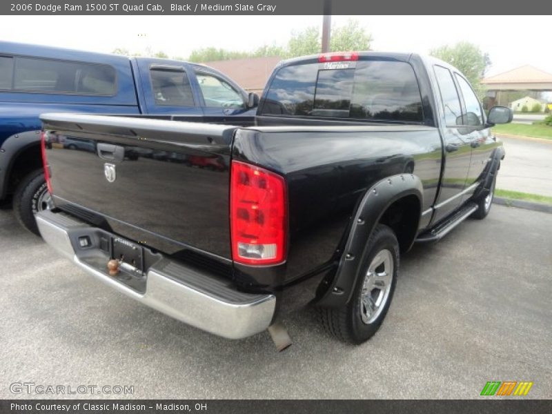 Black / Medium Slate Gray 2006 Dodge Ram 1500 ST Quad Cab