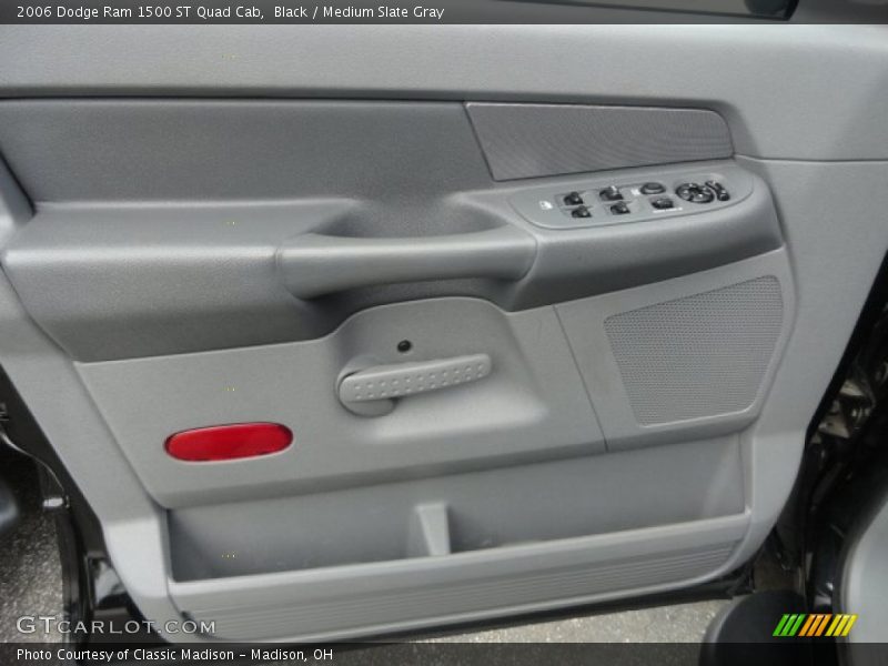 Black / Medium Slate Gray 2006 Dodge Ram 1500 ST Quad Cab