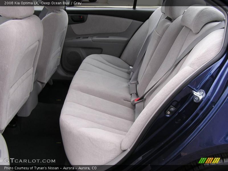 Deep Ocean Blue / Gray 2008 Kia Optima LX