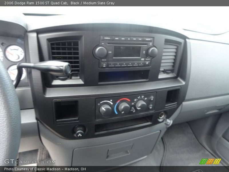 Black / Medium Slate Gray 2006 Dodge Ram 1500 ST Quad Cab