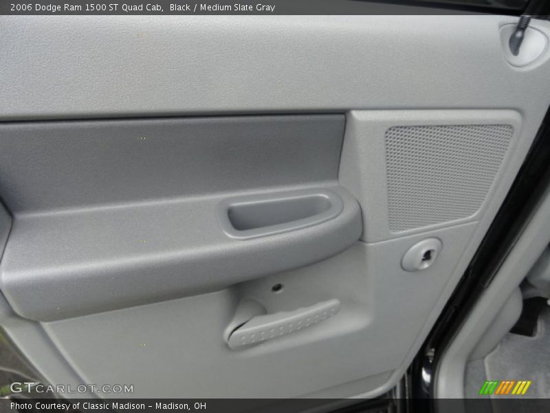 Black / Medium Slate Gray 2006 Dodge Ram 1500 ST Quad Cab