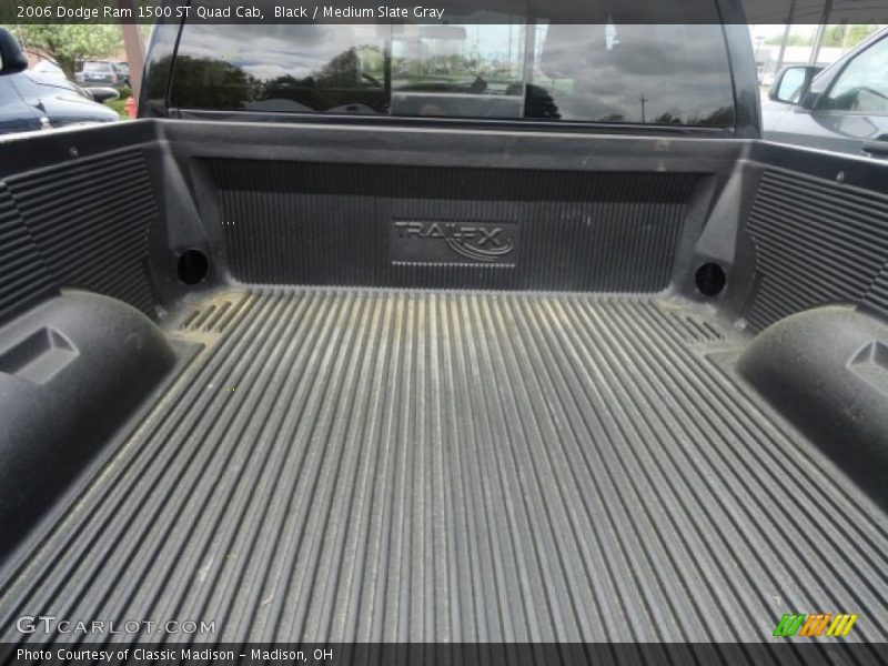 Black / Medium Slate Gray 2006 Dodge Ram 1500 ST Quad Cab