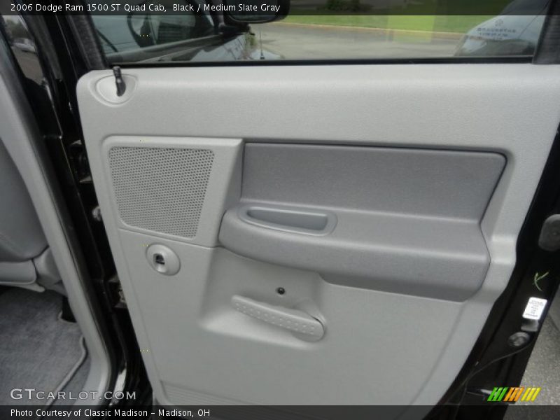 Black / Medium Slate Gray 2006 Dodge Ram 1500 ST Quad Cab