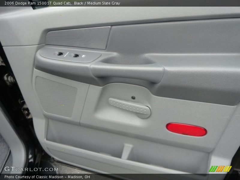 Black / Medium Slate Gray 2006 Dodge Ram 1500 ST Quad Cab