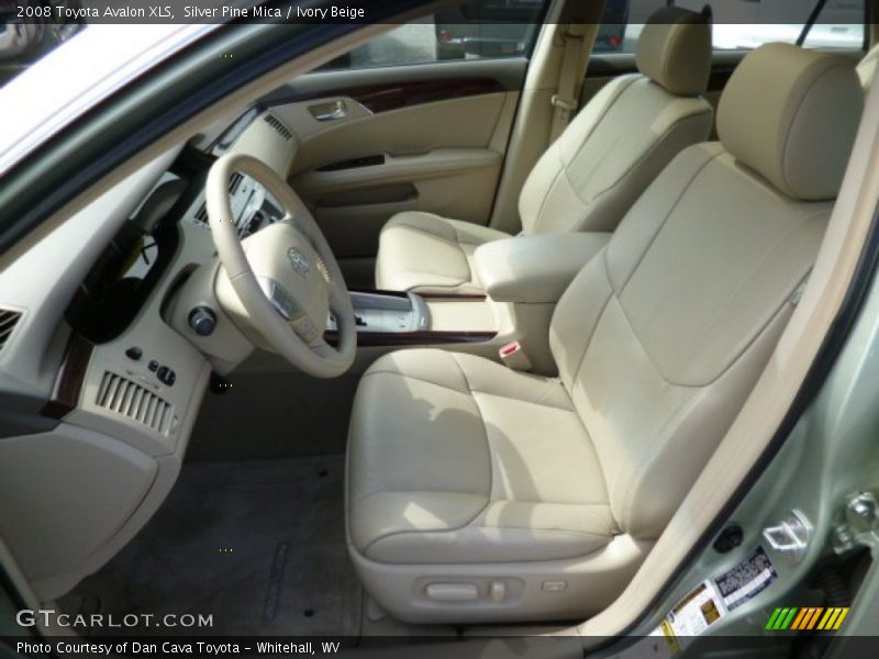 Silver Pine Mica / Ivory Beige 2008 Toyota Avalon XLS