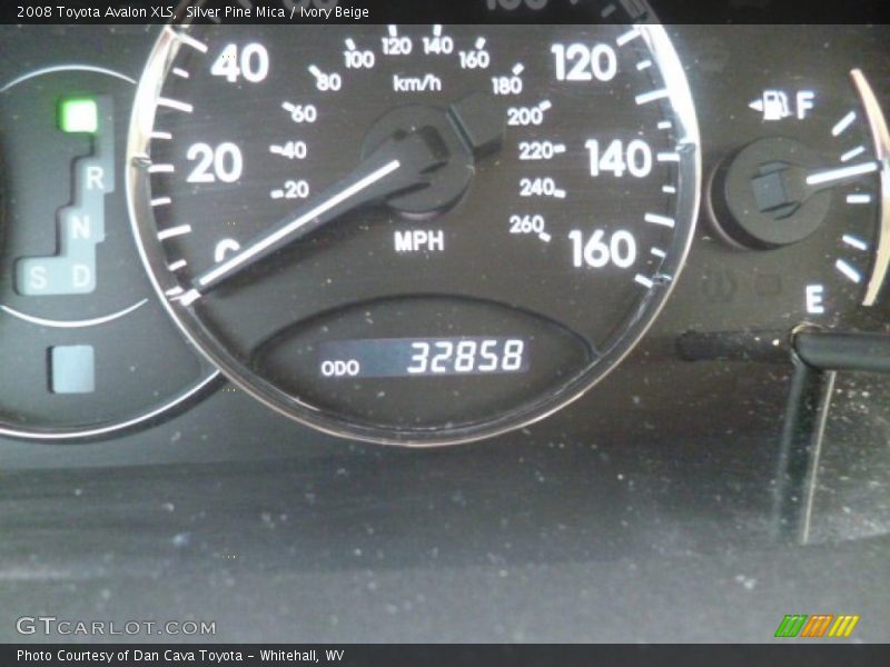 Silver Pine Mica / Ivory Beige 2008 Toyota Avalon XLS