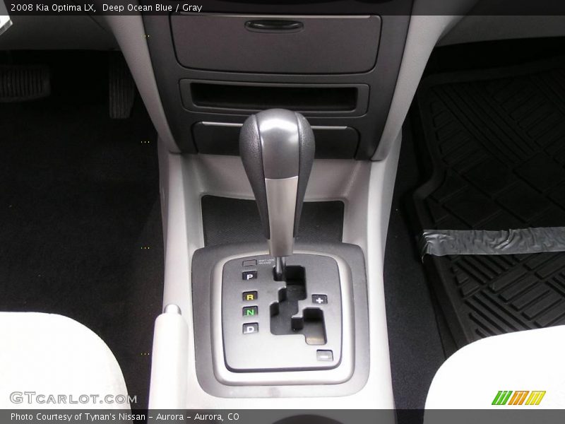 Deep Ocean Blue / Gray 2008 Kia Optima LX