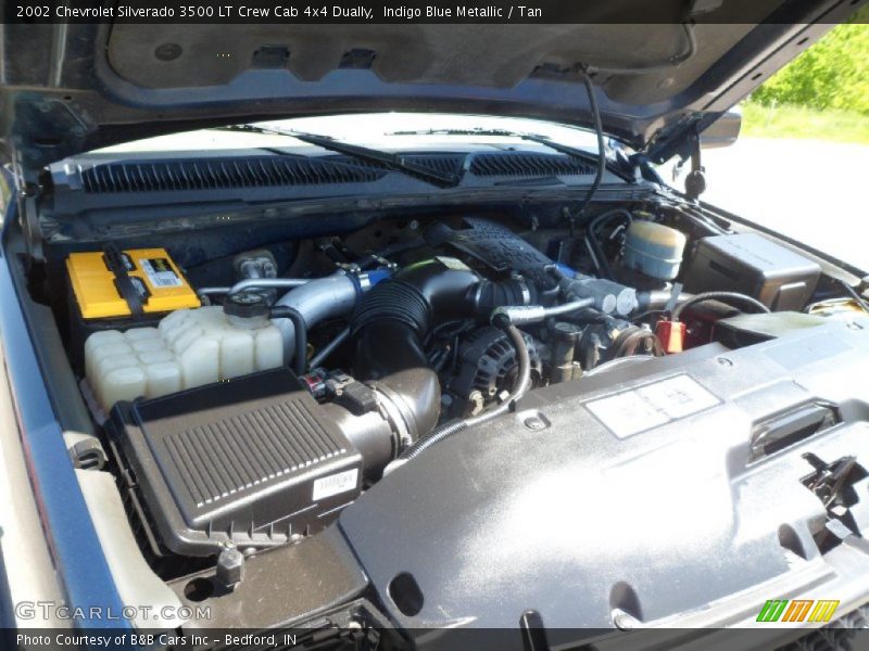  2002 Silverado 3500 LT Crew Cab 4x4 Dually Engine - 6.6 Liter OHV 32-Valve Duramax Turbo-Diesel V8