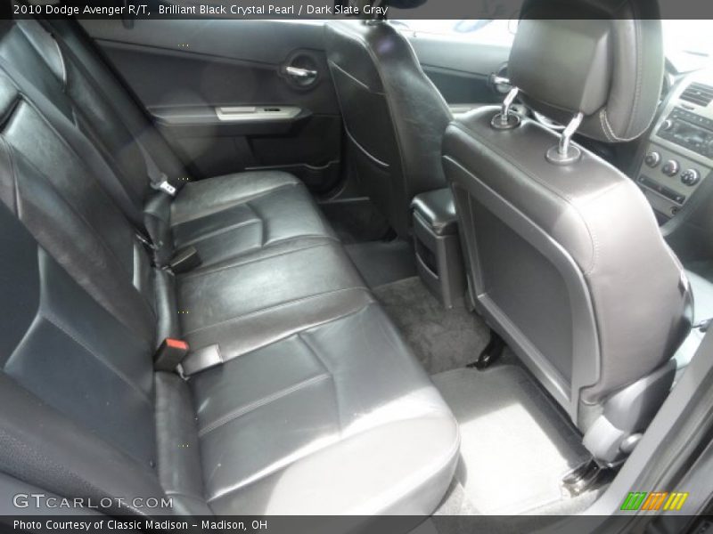 Brilliant Black Crystal Pearl / Dark Slate Gray 2010 Dodge Avenger R/T
