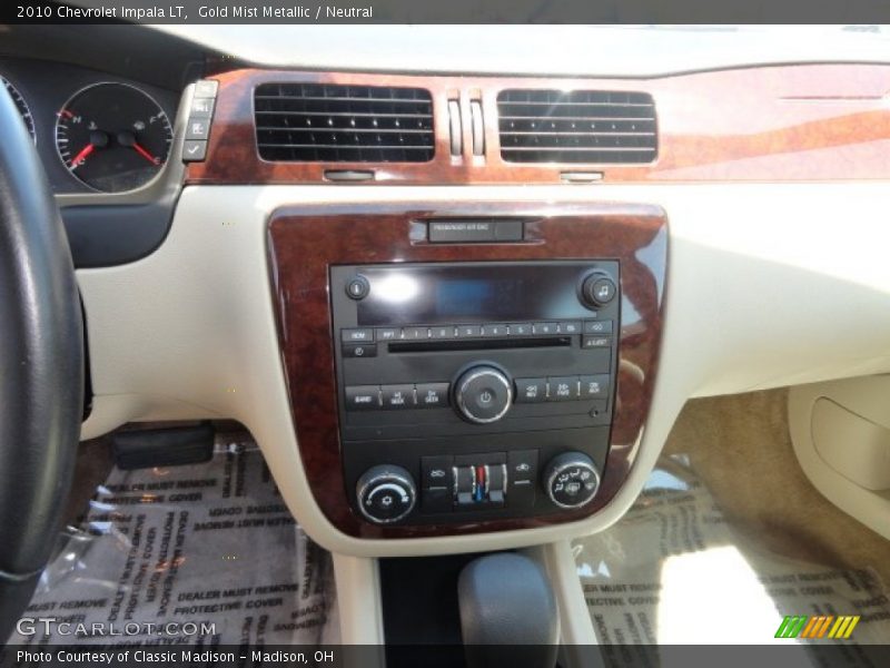 Gold Mist Metallic / Neutral 2010 Chevrolet Impala LT