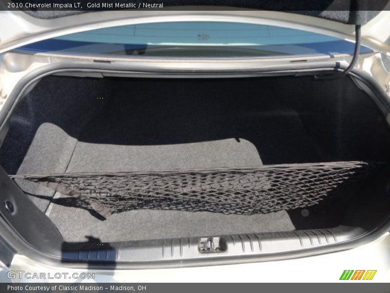 Gold Mist Metallic / Neutral 2010 Chevrolet Impala LT