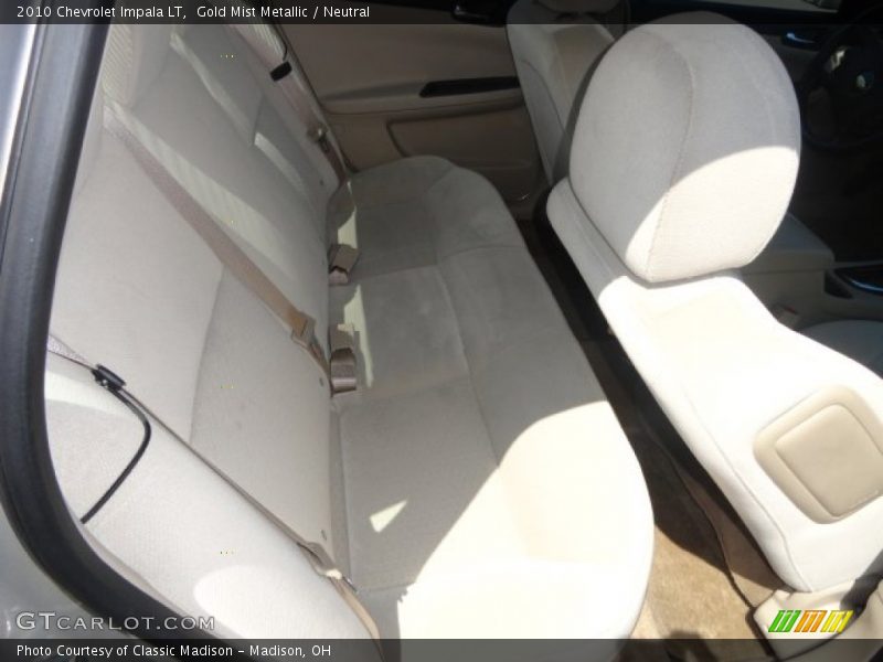 Gold Mist Metallic / Neutral 2010 Chevrolet Impala LT
