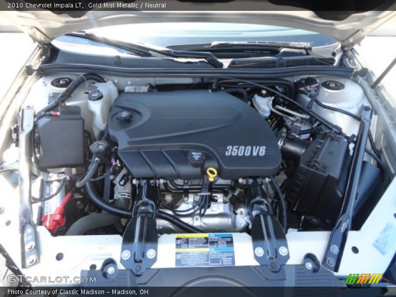 Gold Mist Metallic / Neutral 2010 Chevrolet Impala LT