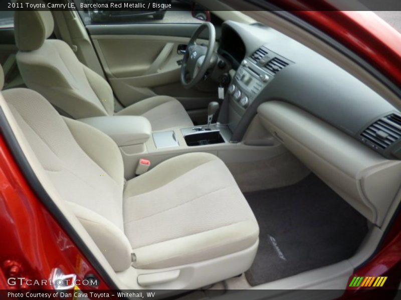 Barcelona Red Metallic / Bisque 2011 Toyota Camry LE