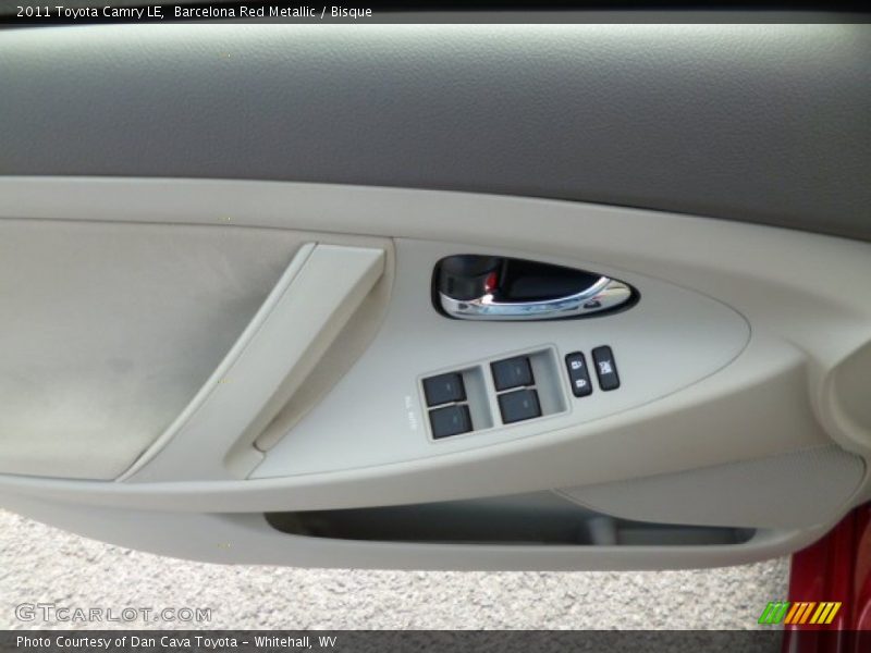 Barcelona Red Metallic / Bisque 2011 Toyota Camry LE