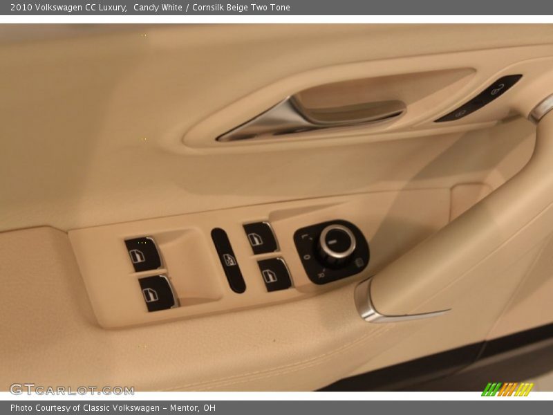 Candy White / Cornsilk Beige Two Tone 2010 Volkswagen CC Luxury