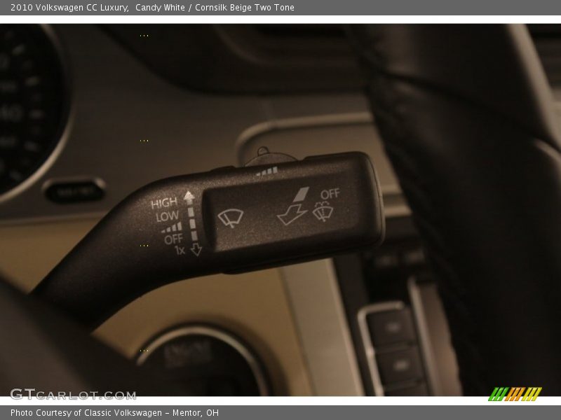 Candy White / Cornsilk Beige Two Tone 2010 Volkswagen CC Luxury
