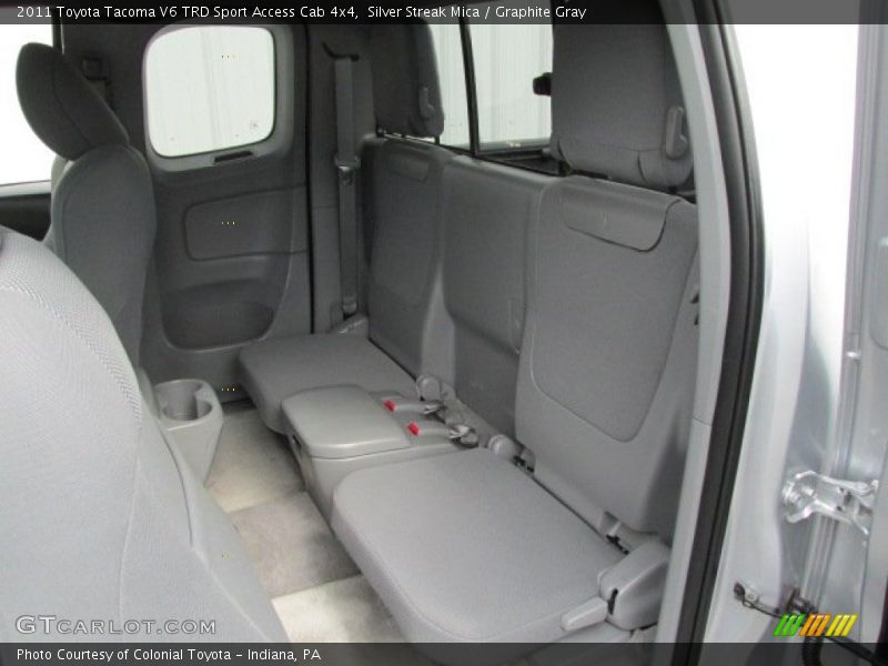 Silver Streak Mica / Graphite Gray 2011 Toyota Tacoma V6 TRD Sport Access Cab 4x4