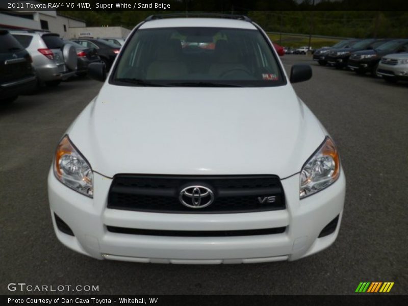 Super White / Sand Beige 2011 Toyota RAV4 V6 4WD