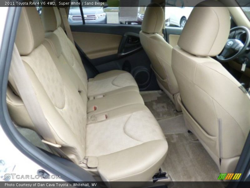 Super White / Sand Beige 2011 Toyota RAV4 V6 4WD