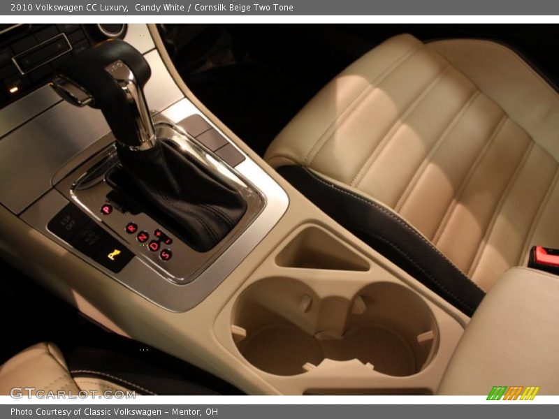 Candy White / Cornsilk Beige Two Tone 2010 Volkswagen CC Luxury