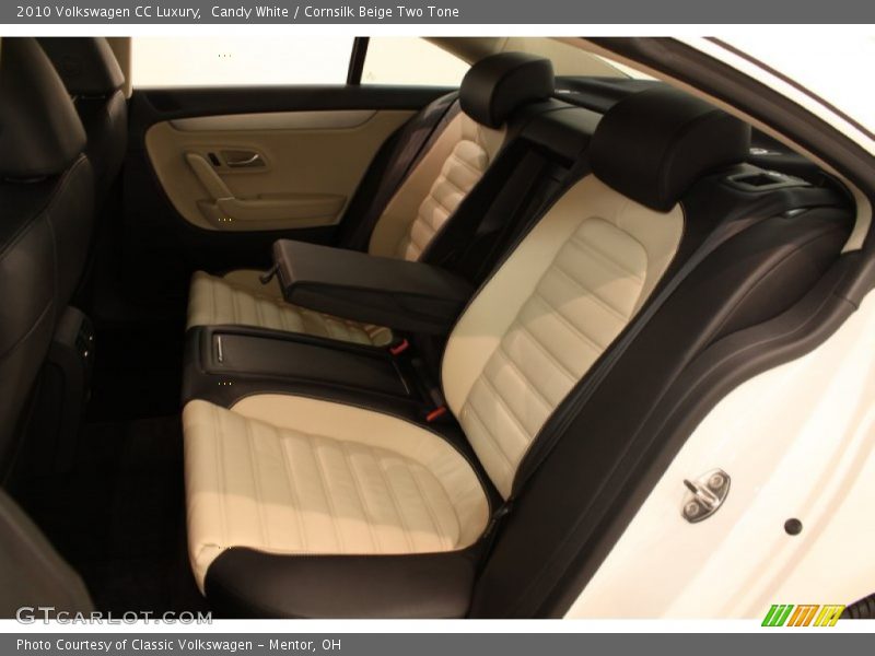 Candy White / Cornsilk Beige Two Tone 2010 Volkswagen CC Luxury