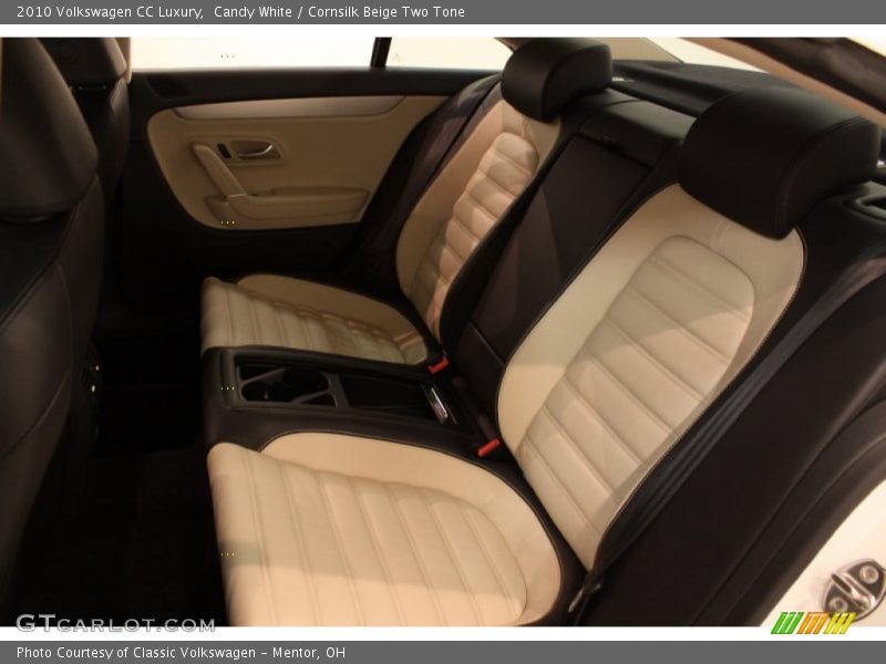Candy White / Cornsilk Beige Two Tone 2010 Volkswagen CC Luxury