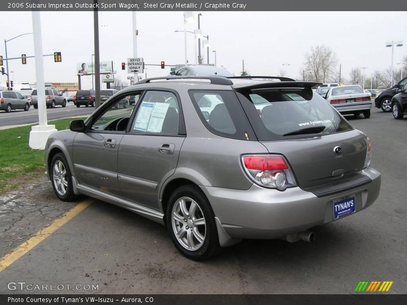 Steel Gray Metallic / Graphite Gray 2006 Subaru Impreza Outback Sport Wagon