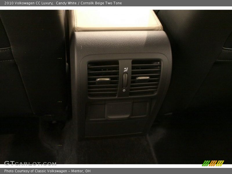 Candy White / Cornsilk Beige Two Tone 2010 Volkswagen CC Luxury