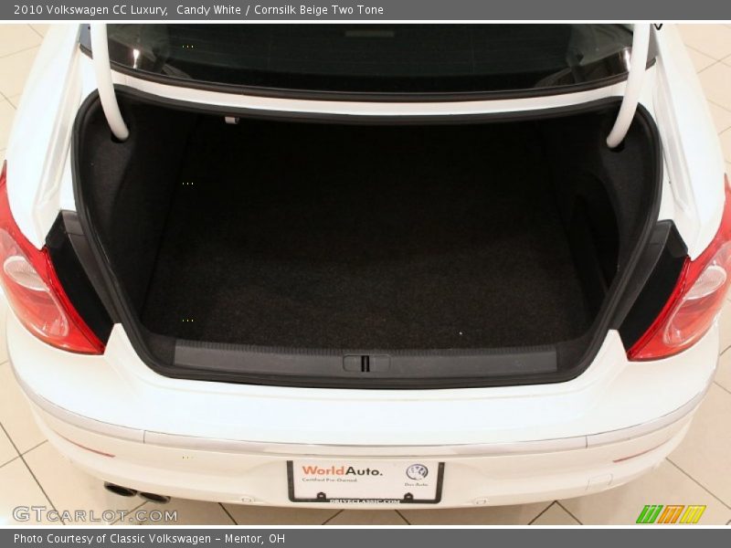Candy White / Cornsilk Beige Two Tone 2010 Volkswagen CC Luxury