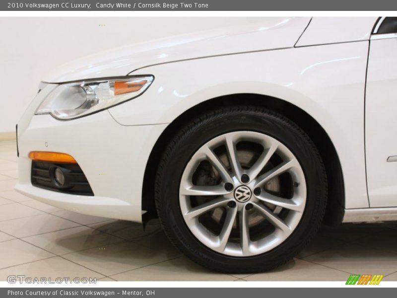 Candy White / Cornsilk Beige Two Tone 2010 Volkswagen CC Luxury