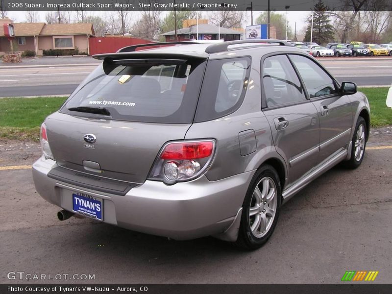 Steel Gray Metallic / Graphite Gray 2006 Subaru Impreza Outback Sport Wagon