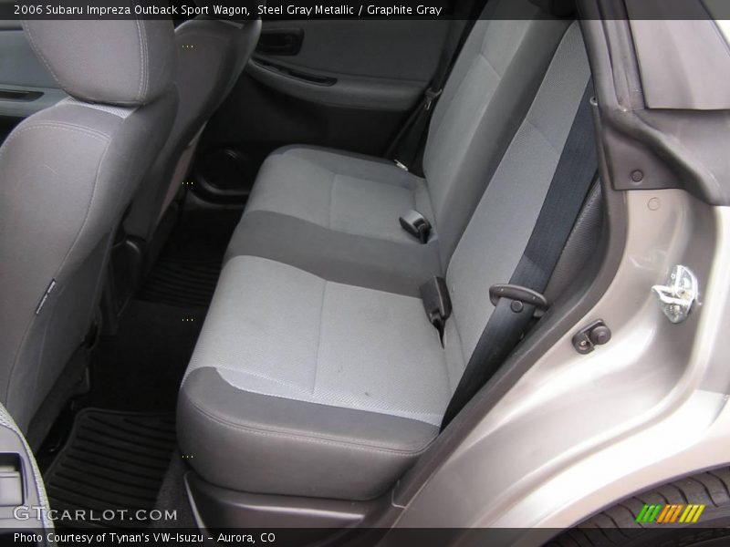 Steel Gray Metallic / Graphite Gray 2006 Subaru Impreza Outback Sport Wagon