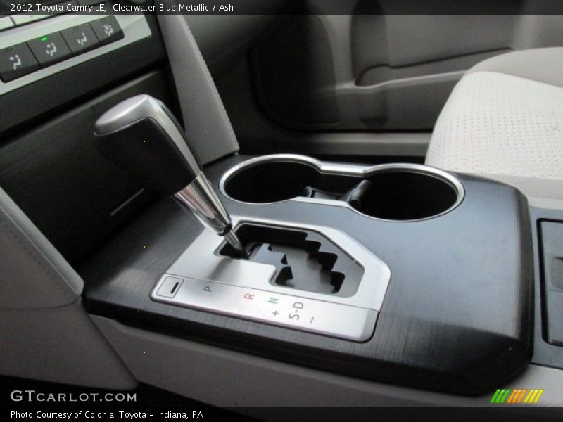 Clearwater Blue Metallic / Ash 2012 Toyota Camry LE