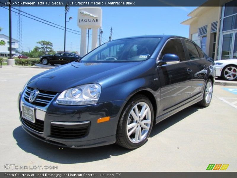 Blue Graphite Metallic / Anthracite Black 2006 Volkswagen Jetta TDI Sedan