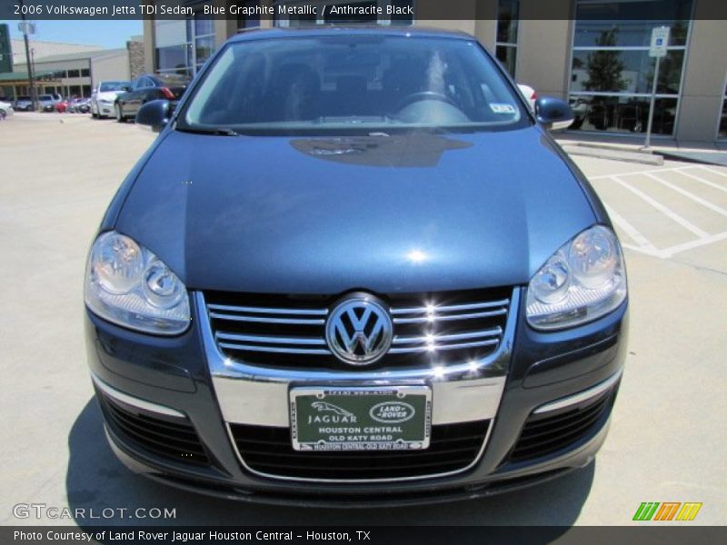 Blue Graphite Metallic / Anthracite Black 2006 Volkswagen Jetta TDI Sedan