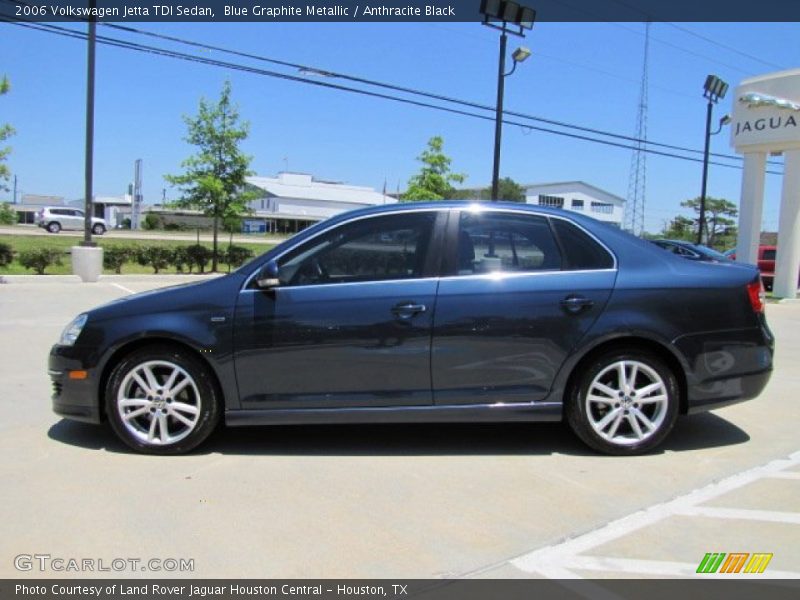 Blue Graphite Metallic / Anthracite Black 2006 Volkswagen Jetta TDI Sedan