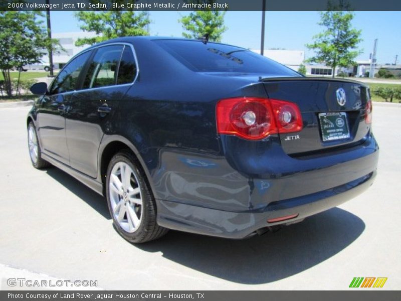 Blue Graphite Metallic / Anthracite Black 2006 Volkswagen Jetta TDI Sedan