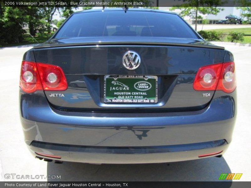 Blue Graphite Metallic / Anthracite Black 2006 Volkswagen Jetta TDI Sedan