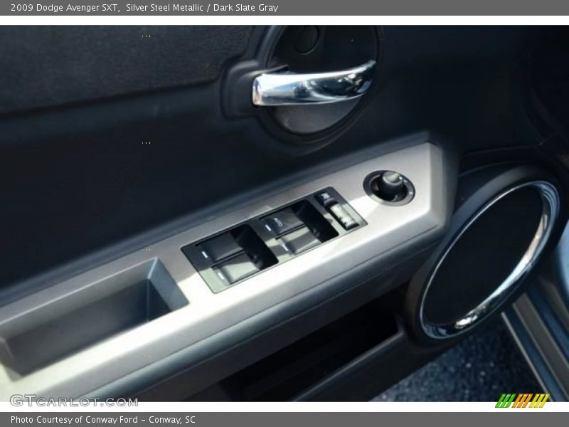 Silver Steel Metallic / Dark Slate Gray 2009 Dodge Avenger SXT