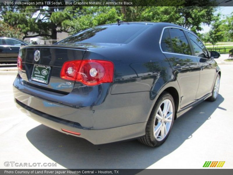 Blue Graphite Metallic / Anthracite Black 2006 Volkswagen Jetta TDI Sedan