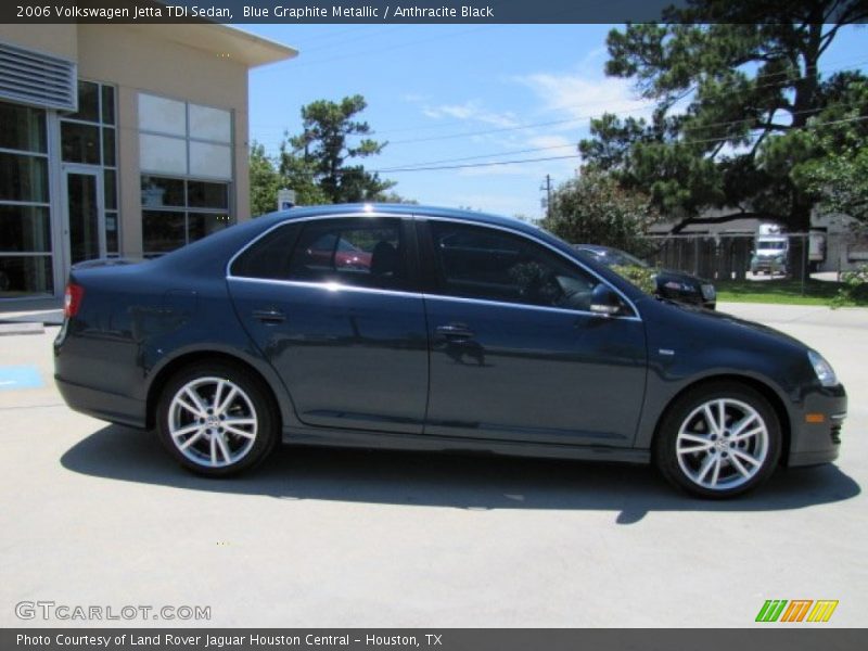 Blue Graphite Metallic / Anthracite Black 2006 Volkswagen Jetta TDI Sedan